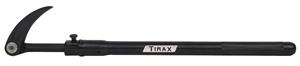 TIRAX koevoet verstelbaar 53-94 cm, 16 mm stang