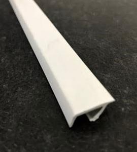 glaslat kunststof GW (3mtr) gebroken wit 9001