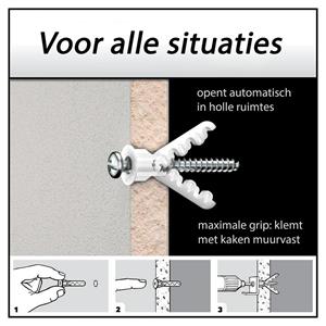 Aris & Monas Toggler alligatorplug AF8 (100st)