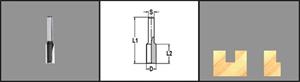 JSO-TR Trasco groeffrees HM 12mm schacht 6mm 24221-5-12020