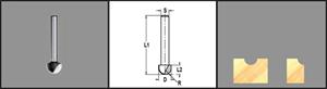 JSO-TR Trasco holprofielfrees HM 9.5mm R=4.75