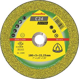 Klingspor doorslijpschijf C 24 EX 180x3.0x22.23mm