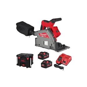 Milwaukee M18 FPS55-552P 18V Li-Ion accu invalzaag set (2x 5,5Ah) in Packout - 20mm