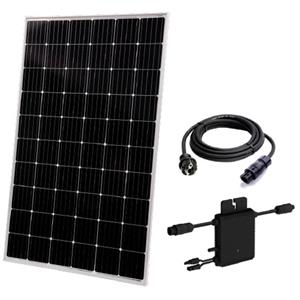 Technaxx TX-212 5021 Solar-Set 325W inkl. Anschlusskabel, inkl. Wechselrichter