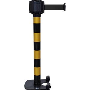 VISO RXLO1050NJBK Schwa/geel POost-zwart bandwasdicht (Ø x h) 80 mm x 990 mm