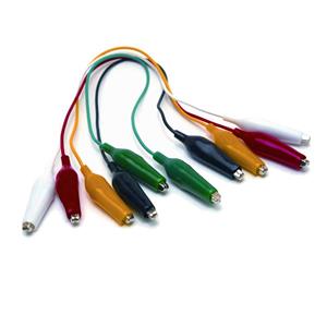 muellerelectric Mueller Electric BU-00286 Meetsnoerenset [Klemverbinding - ] Zwart, Groen, Rood, Wit, Geel 1 set(s)