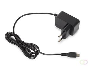 HQ Power COMPACTE LADER MET USB-AANSLUITING - 5 VDC - 2.5 A max. - 12.5 W max. - zwart
