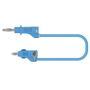 Electro PJP 2110-CD1-100BL Meetsnoer [Bananenstekker - Bananenstekker] 1.00 m Blauw 1 stuk(s)