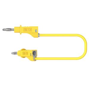 Electro PJP 2110-CD1-100J Meetsnoer [Bananenstekker - Bananenstekker] 1.00 m Geel 1 stuk(s)