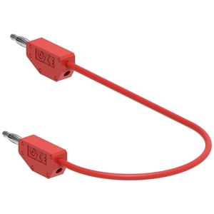electropjp Electro PJP 214-CD1-50R Meetsnoer [Bananenstekker - Bananenstekker] 0.50 m Rood 1 stuk(s)