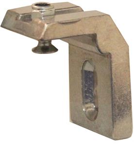 Henderson 281HP-Wanddrager verdekt aluminium p/st.