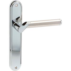 Avenue Deurkruk langschild blind Mrunico mat chroom/RVS