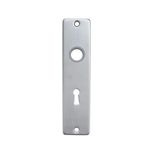 Praxis Langschild sleutelgat 56mm aluminium