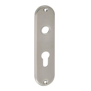 Avenue langschild euro 55mm ovaal RVS