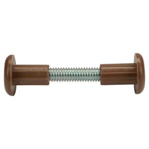 Praxis Verbindingsschroef M6 30-39mm bruin 4 stuks
