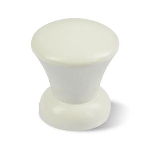 DecoMode knop Kegel wit 2 stuks