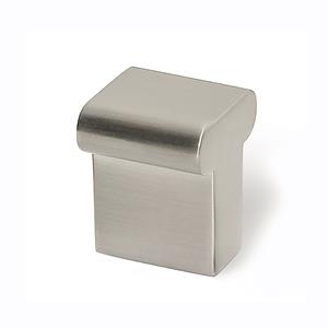 DecoMode knop T metaal nikkel 2st.
