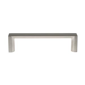 DecoMode greep Slag RVS-look 160mm 2st.