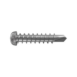 Sencys plaatschroef ronde kop zelfborend gegalvaniseerd 4,2mm 16mm 40 stuks