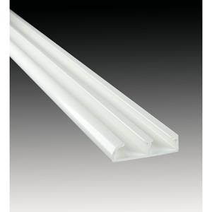 Mac Lean rail & roll geleidingsprofiel wit 250cm