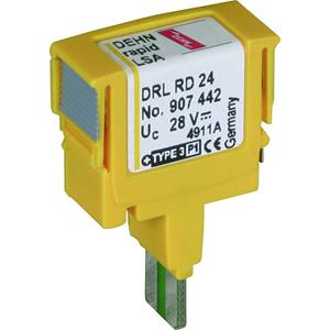 DEHN 907442 Überspannungsableiter DEHNrapid LSA Schutzstecker für 1 Doppelader Un 24V Überspannun