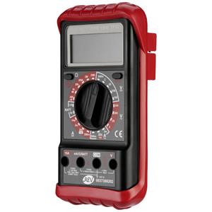 REV Vielfachmessgerät Profi sw/rt Hand-Multimeter digital CAT III