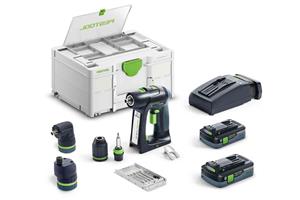 Festool Accu-schroefboormachine C 18 HPC 4,0 I-Set - 577617 577617