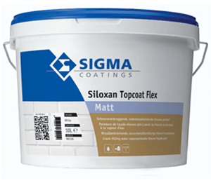 Sigma siloxan topcoat flex matt lichte kleur 10 ltr