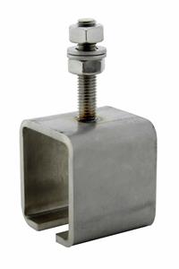 Henderson 4R/290RVS-Raildrager voor plafondmontage, RVS