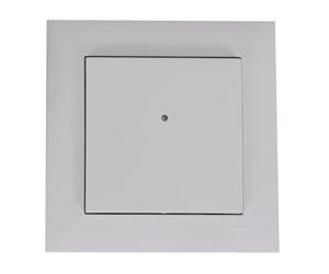 Henderson ED1/WS1-Evolve D1, draadloze wandschakelaar, wit (85x85mm)