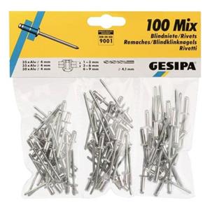 Gesipa  Blindniet-Sortiment (100-teilig)