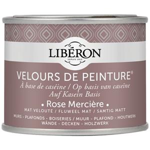 Liberon Libéron muurverf Velours de Peinture Rose Mercière fluweel mat 125ml