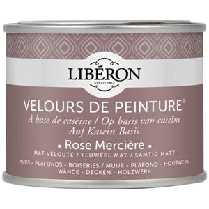 Liberon Libéron muurverf Velours de Peinture Rose Mercière fluweel mat 125ml