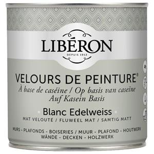 Liberon Libéron muurverf Velours de Peinture Blanc Edelweiss fluweel mat 500ml