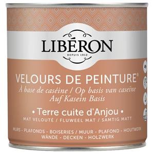 Liberon VELOURS DE PEINTURE Muurverf op basis van caseïne 0,5L Fluweel mat Bleu d'Iroise