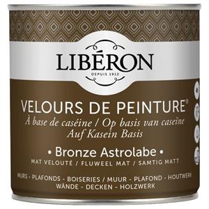 Liberon VELOURS DE PEINTURE Muurverf op basis van caseïne 0,5L Fluweel mat Brique provençale