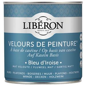 Liberon VELOURS DE PEINTURE Muurverf op basis van caseïne 0,5L Fluweel mat Terre cuite d'Anjou