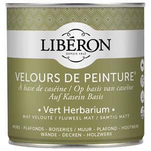 Liberon VELOURS DE PEINTURE Muurverf op basis van caseïne 0,5L Fluweel mat Céladon