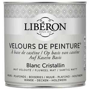 Liberon Libéron muurverf Velours de Peinture Blanc Cristallin fluweel mat 500ml