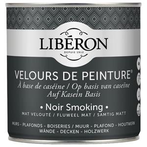 Liberon Libéron muurverf Velours de Peinture Noir Smoking fluweel mat 500ml
