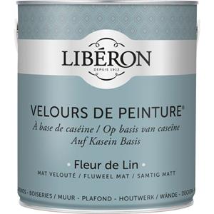 Liberon Libéron muurverf Velours de Peinture Fleur De Lin fluweel mat 2,5L