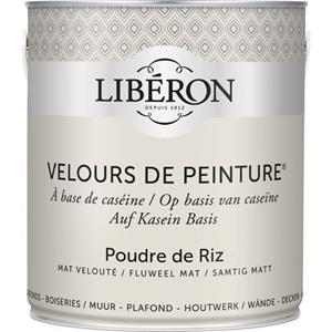 Liberon Libéron muurverf Velours de Peinture Poudre De Riz fluweel mat 2,5L