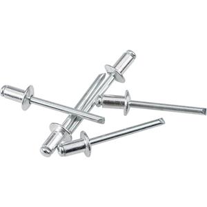 Kwb 407482 Blindniete (Ø x L) 4.8mm x 12mm Aluminium Aluminium Aluminium 50St.