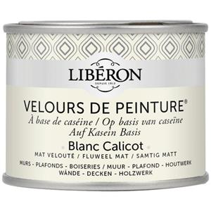 Liberon Libéron muurverf Velours de Peinture Blanc Calicot fluweel mat 125ml