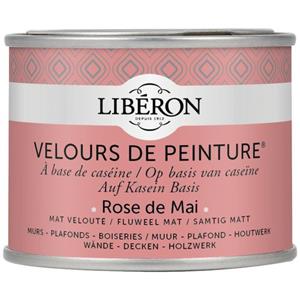 Liberon Libéron muurverf Velours de Peinture Rose de mai fluweel mat 125ml