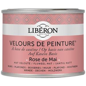 Liberon Libéron muurverf Velours de Peinture Rose de mai fluweel mat 125ml