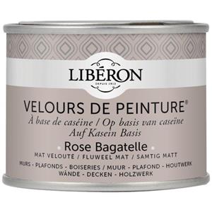 Liberon Libéron muurverf Velours de Peinture Rose Bagatelle fluweel mat 125ml