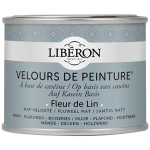 Liberon Libéron muurverf Velours de Peinture Fleur De Lin fluweel mat 125ml