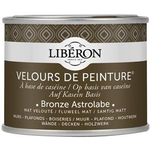 Liberon Libéron muurverf Velours de Peinture Bronze Astrolabe fluweel mat 125ml