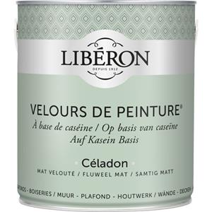Liberon VELOURS DE PEINTURE Muurverf op basis van caseïne 2,5L Fluweel mat Bronze Astrolabe